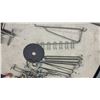 Image 5 : Pegboard Hooks, C-Clamp, Utility Knives, Hand Saws, Trowels, Caulking Gun, and More