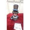 Image 1 : Cast Iron Mechanical Bank with Top Hat Figure Black Americana 8" Tall