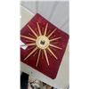 Image 5 : Westclox Mid-Century Modern Starburst Wall Clock with Teak Rays and Brass Accents 22" Diameter
