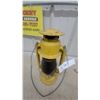 Image 2 : Beacon Yellow Kerosene Lantern with Ruby Red Globe