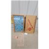 Image 1 : Poosh-M-Up Big 5 Tabletop Pinball Game with Original Box and Instructions Vintage 13 x 23"