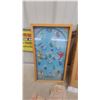 Image 2 : Poosh-M-Up Big 5 Tabletop Pinball Game with Original Box and Instructions Vintage 13 x 23"