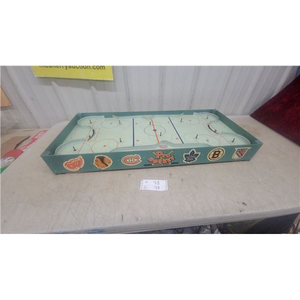 Eagle Toys Pro Hockey Table Top Hockey Game with Original Six NHL Team Logos No Players