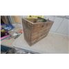 Image 8 : Planet Jr. No. 4 Farm and Garden Seeder with Original Wooden Crate Rare to Come with Crate