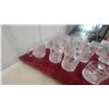 Image 4 : Collection of 25 Clear Pressed Glass Embossed Designs Mc Donalds Batman
