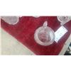 Image 6 : Collection of 25 Clear Pressed Glass Embossed Designs Mc Donalds Batman