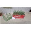 Image 1 : 24 × Coca-Cola Classic Green Glass Bottles
