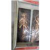 Image 4 : Favor-Ware Wall Plaque Set with Masked Dancers and Embroidered Cottage Scene