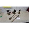 Image 1 : Vintage Brass Blowtorches, Soldering Irons with Wooden Handles, and More