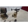 Image 2 : Vintage Brass Blowtorches, Soldering Irons with Wooden Handles, and More