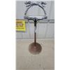 Image 4 : Vintage Chrome Ashtray Stand with Greyhound Dog Handle Some Rust