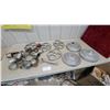 Image 1 : Vintage Chrome Art Decoy Ash Tray Stand Parts