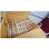 Image 4 : Wire Store Rack Organizer Trays in White, Silver, and Green and More