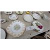 Image 3 : Assorted Vintage China Plates, Creamers, and More