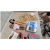 Image 5 : Vintage Christmas Light Bulbs, Poinsettia Glassware, Dolls, and More