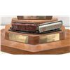 Image 5 : CN Railway Retirement Award with Model Train Cars and Northern Locomotive 1940 Framed Picture 9 x