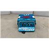Image 2 : Children's Button Accordion with Blue Pearloid Finish, Seven Treble and Three Bass Buttons