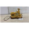 Image 1 : United Self-Starting Fishing Boy Mantel Clock with Lighted Aquarium Scene