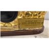 Image 3 : United Self-Starting Fishing Boy Mantel Clock with Lighted Aquarium Scene