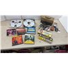 Image 1 : Reel-To-Reel Tapes, Ampex 407, Sony, Sylvania Flashbulbs, Smith-Victor Light, and More