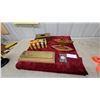 Image 1 : Cribbage Board Collection with Brass Inlay Board, Poker Chips, and Playing Cards
