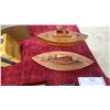 Image 3 : Cribbage Board Collection with Brass Inlay Board, Poker Chips, and Playing Cards