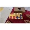 Image 7 : Cribbage Board Collection with Brass Inlay Board, Poker Chips, and Playing Cards