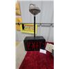 Image 2 : 2xVintage Metal Exit Sign with Ceiling Mount Pole