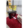 Image 4 : 2xVintage Metal Exit Sign with Ceiling Mount Pole