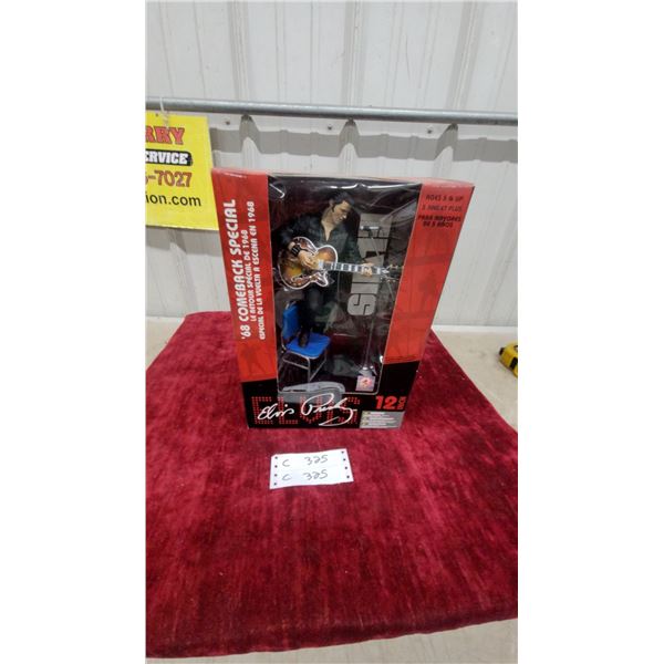 McFarlane Toys Elvis Presley '68 Comeback Special 12-Inch Figure with Box