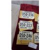 Image 2 : Collection of Minnesota Motorcycle License Plates, December 1980, Dealer Plates D50 Series and More