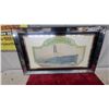 Image 3 : Carpathia Ocean Liner Framed Print with Mirrored Border 28 x 16.6"