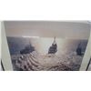 Image 2 : Framed "Baltic Patrol" Naval Ship Print 17 x 21"