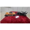 Image 1 : 1963 Chrysler Turbine and Plymouth Superbird Die-Cast Model Cars on Display Stands 1/18 Scale