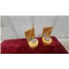Image 5 : Collection of Vintage Curling Trophies and Awards, 1953-and up Set Book Ends