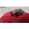 Image 4 : American Bison Figurine with Glossy Brown Glaze 9" Long Believe Beswick