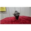 Image 5 : American Bison Figurine with Glossy Brown Glaze 9" Long Believe Beswick