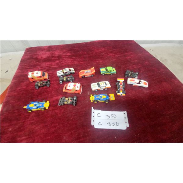 Aurora AFX Slot Cars Including Formula One, Ambulance Van, Stock Cars, and More 10x