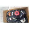 Image 3 : Box of 45 RPM Vinyl Records Including Black Sabbath, Pat Benatar, Chicago, and More Ready 4 the