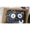 Image 4 : Box of 45 RPM Vinyl Records Including Black Sabbath, Pat Benatar, Chicago, and More Ready 4 the