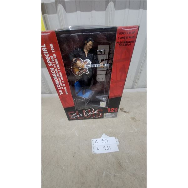 McFarlane Toys Elvis Presley '68 Comeback Special 12-Inch Super Stage Figure