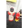 Image 3 : Vintage Plastic Aunt Jemima and Uncle Mose Salt and Pepper Shakers