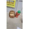 Image 5 : Pork Barrel Pig Coin Bank, Beaver Bank with Green Hat, and Noah's Ark Toy