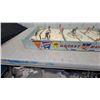 Image 7 : Munro Games Hockey Master Magnetic Puck Table Hockey Game with Esso Advertising