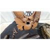 Image 5 : Two German-Style Carved Wood Cuckoo Clocks with Pinecone Weights and Accessories