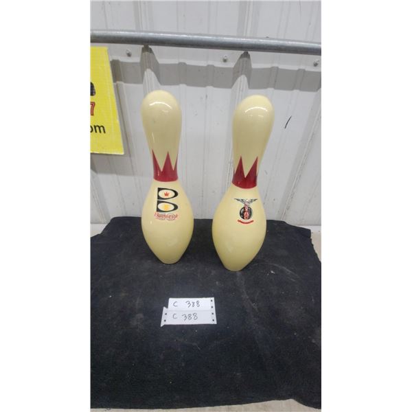 Brunswick and ABC Approved Bowling Pins, Set of 2