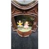 Image 4 : Mastercrafters Swinging Children Electric Motion Clock with Two Framed Silouetts