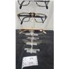 Image 3 : Collection of Seven Pairs of Decorative Reading Eyeglass Frames with Display Stand