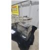 Image 4 : Set of 4x Clear Glass Store Canisters with Chrome Lids