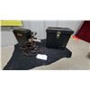 Image 1 : Ansco Memoscope Vintage Slide Projector with Carrying Case